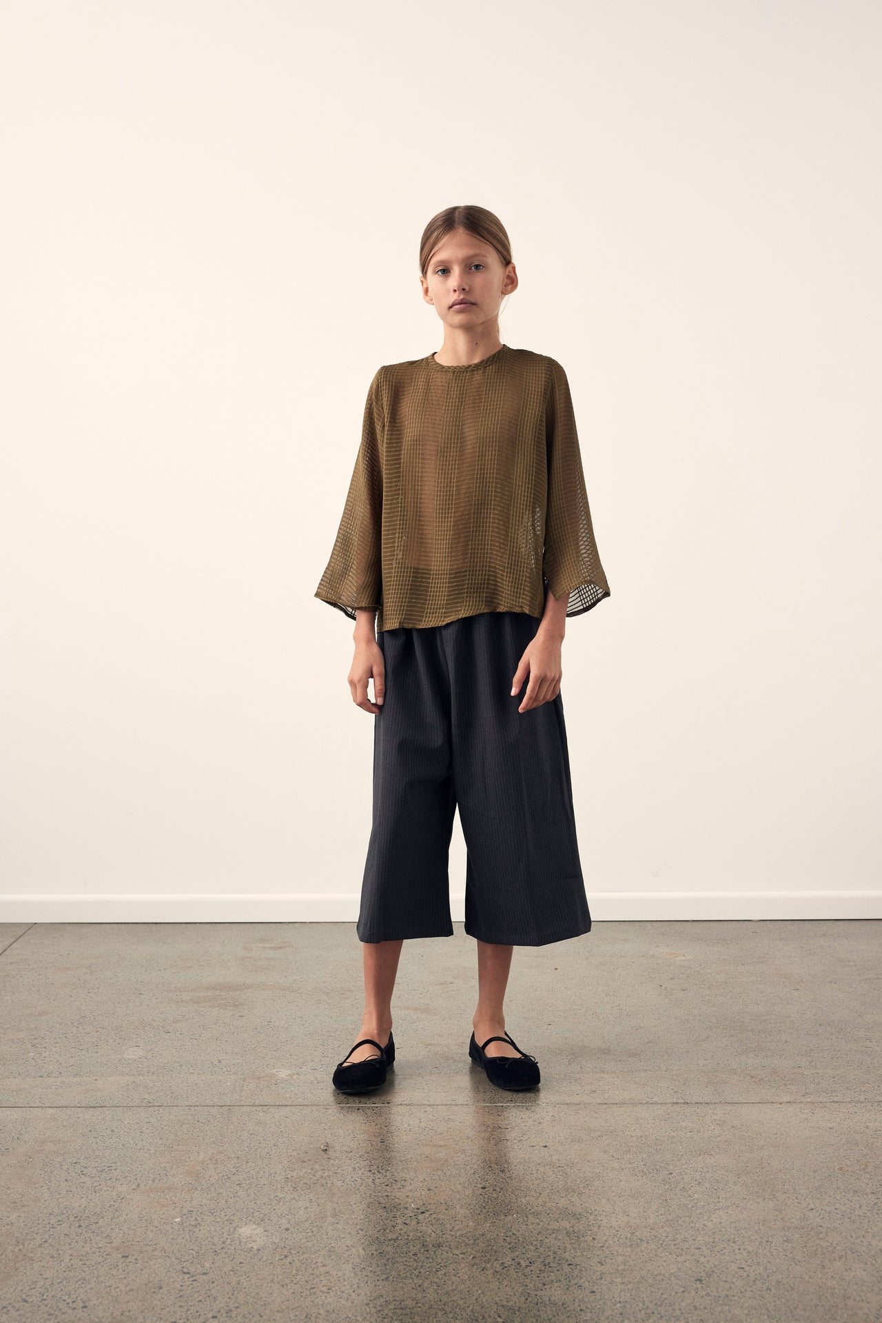 Rowan top - olive