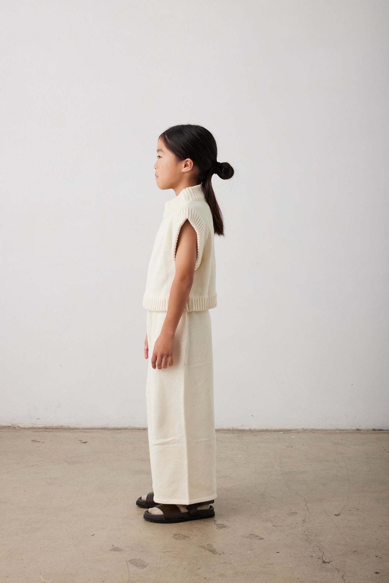 Marche knit vest 2 - creme